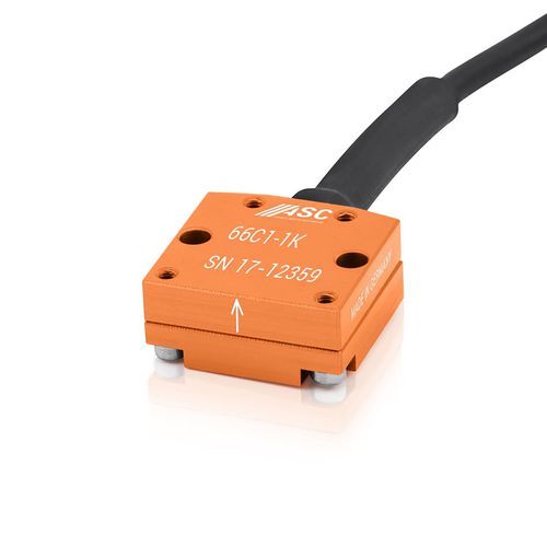 1-axis accelerometer - ASC 66C1 - ASC - piezoresistive / for crash tests