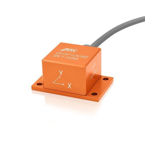 Biaxial accelerometer - ASC CS-1511LN - ASC - capacitive / MEMS / for continuous structure monitoring