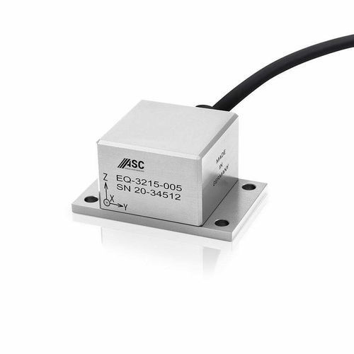 Triaxial accelerometer - ASC EQ-3215 - ASC - MEMS / capacitive / analog