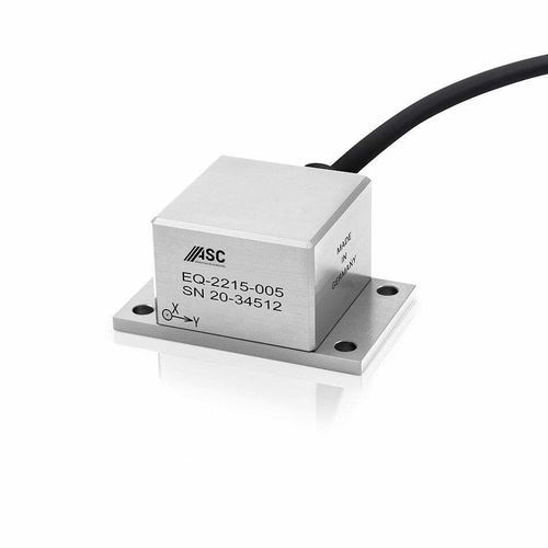 Biaxial accelerometer - ASC EQ-2215 - ASC - capacitive / MEMS / IP65