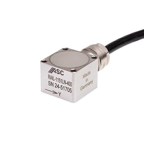 Uniaxial accelerometer - ASC RAIL-1151LN - ASC - MEMS / capacitive / waterproof