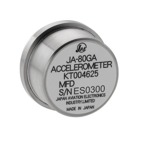 Uniaxial accelerometer - JA-80GA - ASC - crystal / MEMS / analog