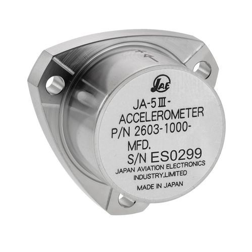 Uniaxial accelerometer - JA-5 Type III - ASC - crystal / MEMS / with built-in electronics