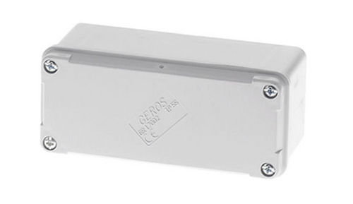 Wall-mounted junction box - 55 x 130 x 60 mm, IP 65 | GR17002    - GEROS - waterproof / plastic