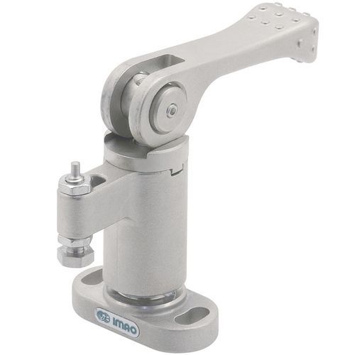 Manually-controlled clamping device - QLSWC100VL-NP - Fixtureworks - workpiece / swing / steel