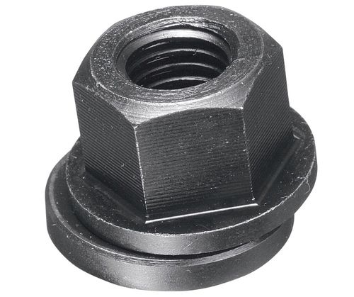 Hexagonal nut - BJ739 series - Fixtureworks - flange / steel