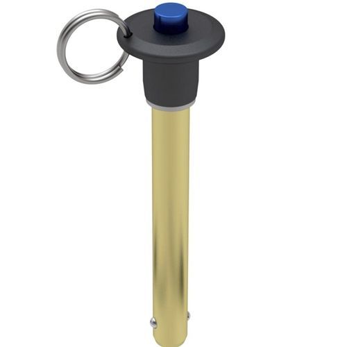 Quick-release pin with button - MBAAS series - Fixtureworks - stainless steel