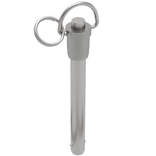 Quick-release pin with lifting ring - RCCH series - Fixtureworks - stainless steel