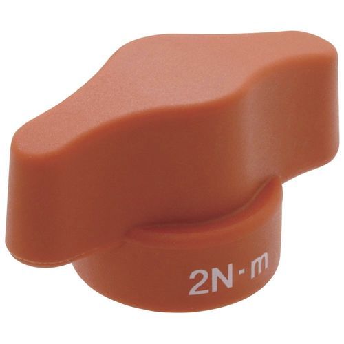 Knurled knob - CTK48-5-2BK - Fixtureworks - butterfly / steel / polyamide