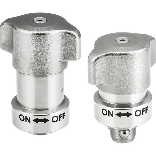 Stainless steel quarter-turn fastener - QCWESA series - Fixtureworks - for panels / spring / with wedge