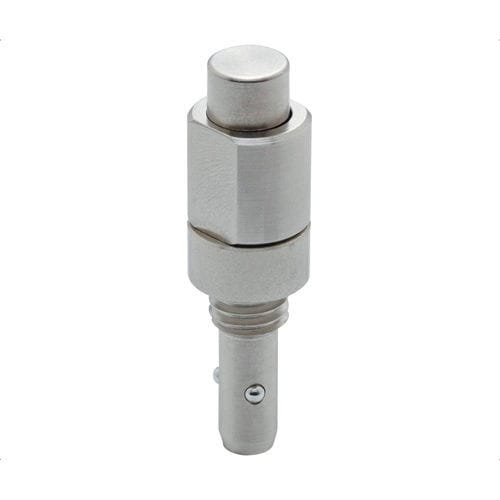 Stainless steel quick-release pin - QCBUS series - Fixtureworks - with button