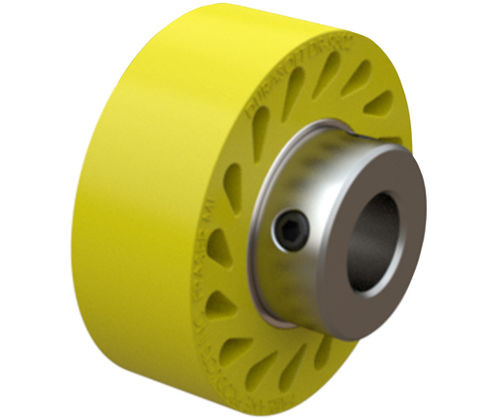 Slip-on conveyor roller - DR-EX - Fixtureworks - driven / steel / nitrile rubber