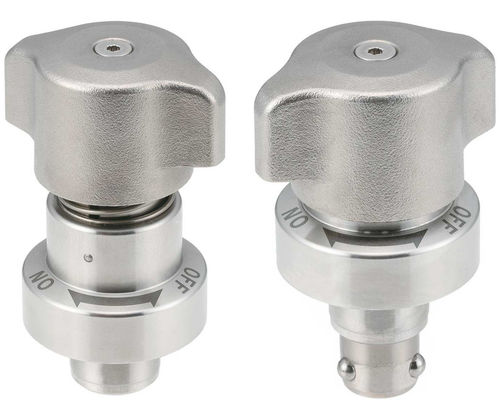 Stainless steel quarter-turn fastener - CP740 - Fixtureworks - for panels / cam / threaded