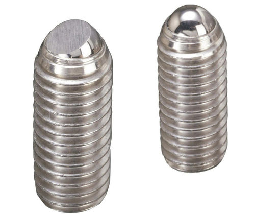 Thrust screw - BSx-SUS - Fixtureworks - clamping / fastening / thumb