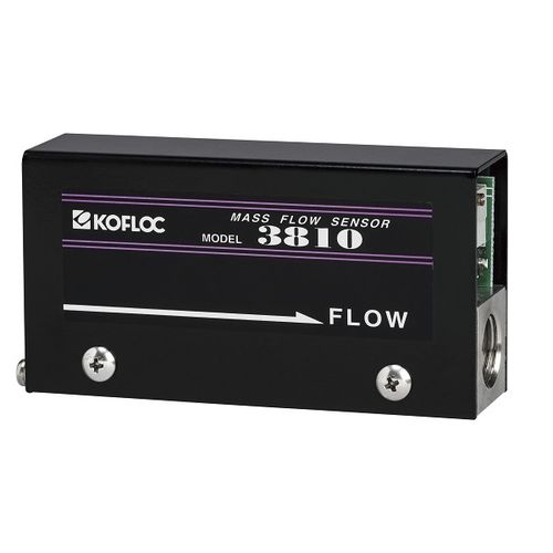 Mass flow sensor - 3810S - KOFLOC Corp. - volume / for liquids / gas