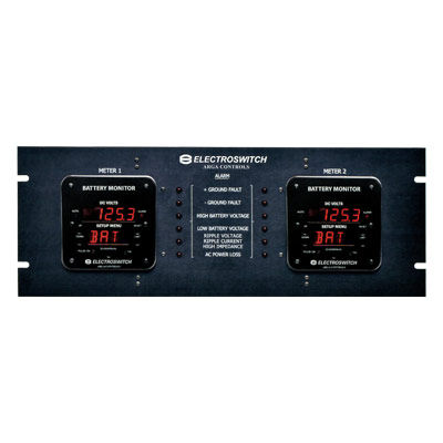 Voltage battery monitor - Storage Battery Systems, LLC - programmable / ground fault