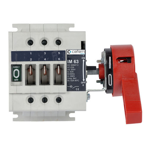 Lowvoltage disconnect switch PROCESS 40 800 A IM Cefem Group