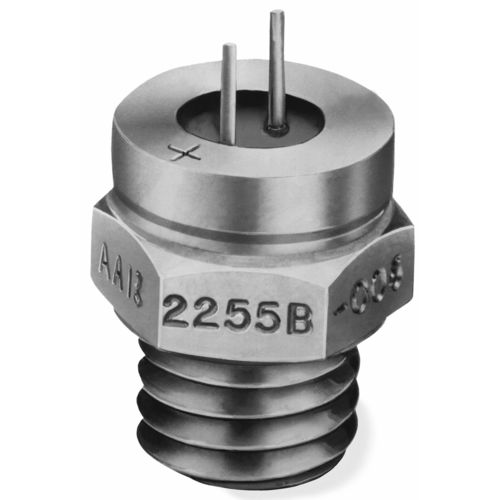 1-axis accelerometer - 2255B - Endevco - piezoelectric / crystal / with built-in electronics