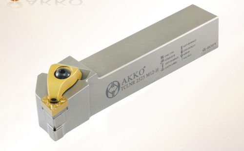 Set screw tool holder - TCLN series - AKKO CUTTING TOOLS - for machining / for external turning