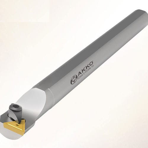 ISO tool holder - CTFP series - AKKO CUTTING TOOLS - set screw / for internal turning