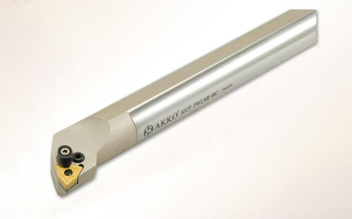 ISO tool holder - PWLN series - AKKO CUTTING TOOLS - set screw / for internal turning