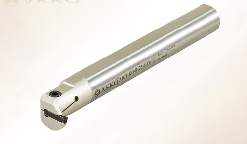 Set screw tool holder - AIKT-KG series - AKKO CUTTING TOOLS - grooving / for internal turning