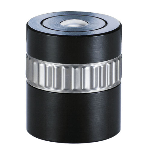 Spring ball transfer unit - MN series - Omnitrack - stainless steel / zinc-plated / cylindrical base