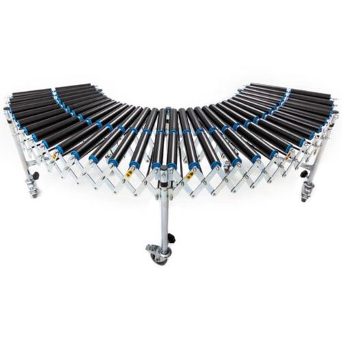 Roller conveyor - R series - Omnitrack - curved / modular / compact