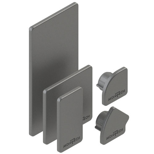 Press-fit end cap - AK-5025 - black series - MONTECH - round / rectangular / square