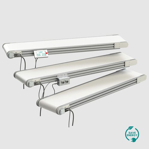 Belt conveyor - TB40 - MONTECH - low-profile belt / horizontal / transport