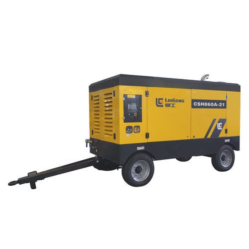Screw engine-driven compressor - CSH860A-21 - Guangxi Liugong Machinery Co., Ltd. - mobile