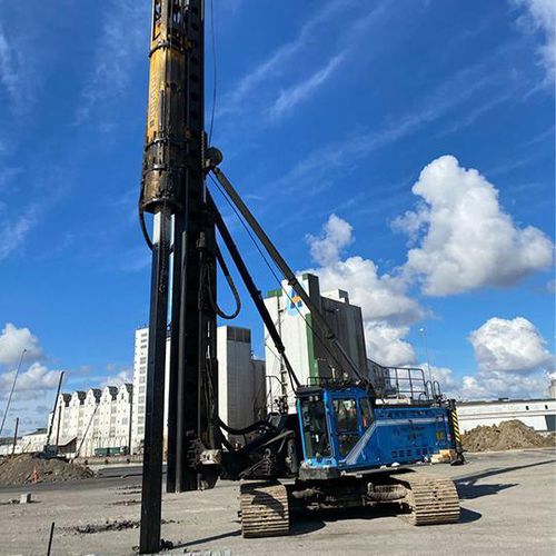 Horizontal drilling rig - PMx25 - Junttan Oy - piling / rotary / hydraulic