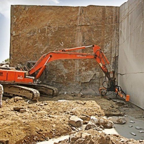 Excavator drill attachment - 28A - Junttan Oy - for foundation