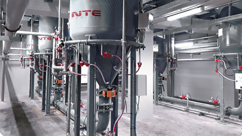 Positive-pressure pneumatic conveying system - M201 - NTE PROCESS - dense phase / for granulates / food