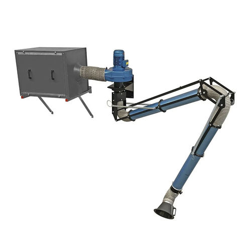 Wall-mounted fume extractor - DEVID ONE series - GGE srl - welding / activated carbon filter / bag filter
