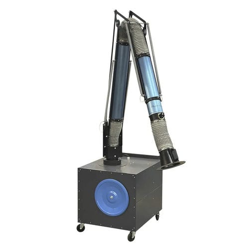 Mobile fume extractor - ECO DCE series - GGE srl - floor-standing / welding / cartridge