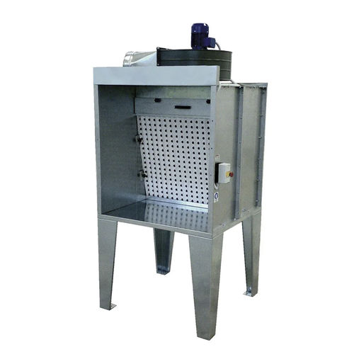 Open paint booth - ZINCO SEC HOBBY series - GGE srl - filter / automatic / compact
