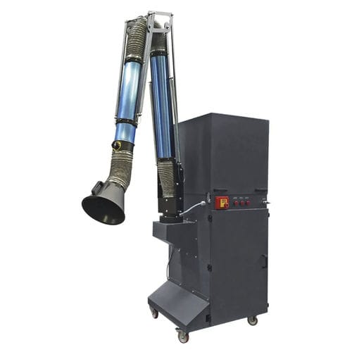 Cartridge dust collector - FINPOL 1-2-3 series - GGE srl - for the food industry / for the pharmaceutical industry / mobile