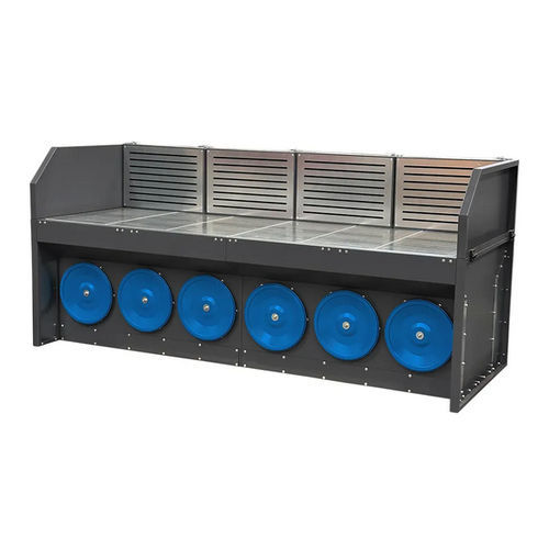 Sanding downdraft table - ZBP POL series - GGE srl - ATEX / cartridge filter