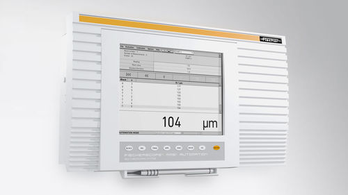 Coating thickness gauge - HELMUT FISCHER GMBH - INSTITUT FÜR ELEKTRONIK UND - stationary / automatic calibration / online