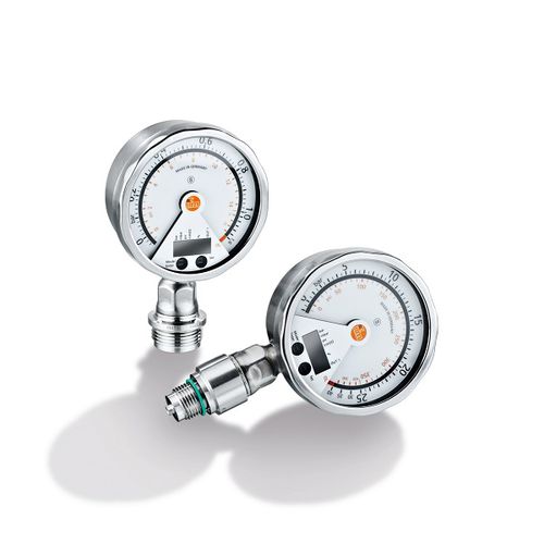 Analog pressure gauge PG2 series ifm electronic threaded
