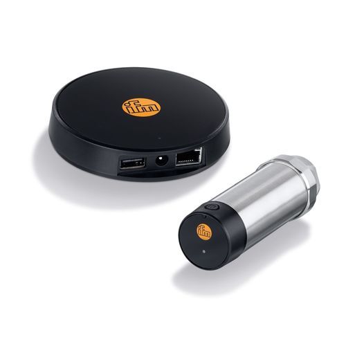 Battery-powered vibration sensor - VWV001 - ifm electronic - for machine condition monitoring / wireless / radio data transmission