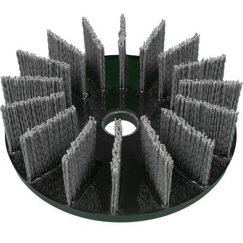Circular brush - Abtex - abrasive / diamond / ceramic fiber