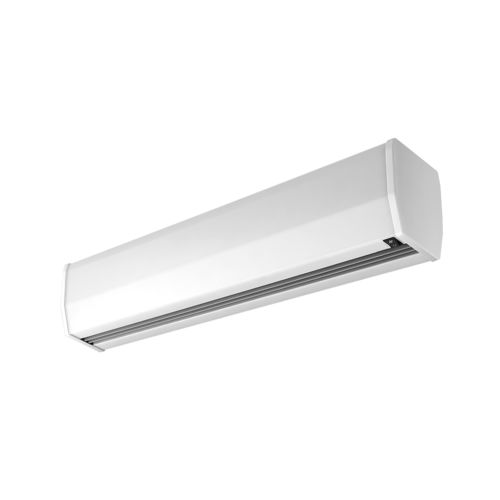 Ambient air curtain - Minibel - AIRTÈCNICS - horizontal / with electric heating / low-pressure