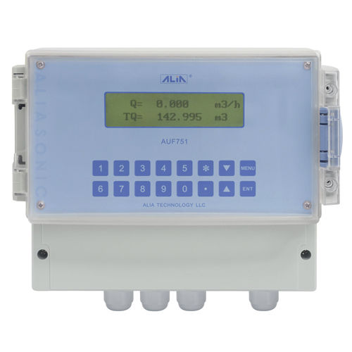 Ultrasonic flowmeter - AUF751  - ALIA GROUP INC - volume / clamp-on / wall-mounted