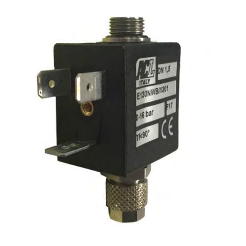 Direct-operated solenoid valve - 230 - ACL S.r.l. - 2-way / NO / for hot water