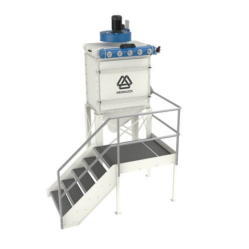 Filter dust collector - 1500/30 - HENNLICH s r.o. - automatic / stand-alone