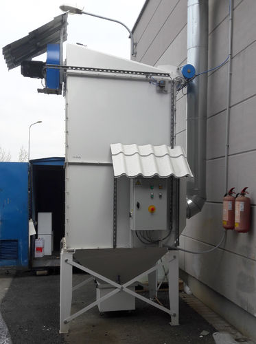 Filter dust collector - PHL2000/30 - HENNLICH s r.o. - automatic