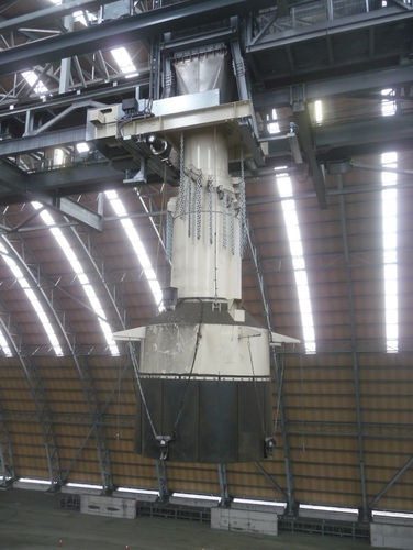 Telescopic loading spout - NZO800DH - HENNLICH s r.o.