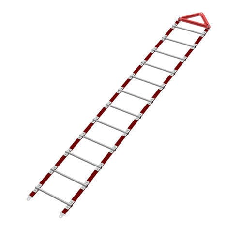 Flexible ladder - SECURECHELLE® souple - SOMAIN SECURITE - aluminum / single / roof